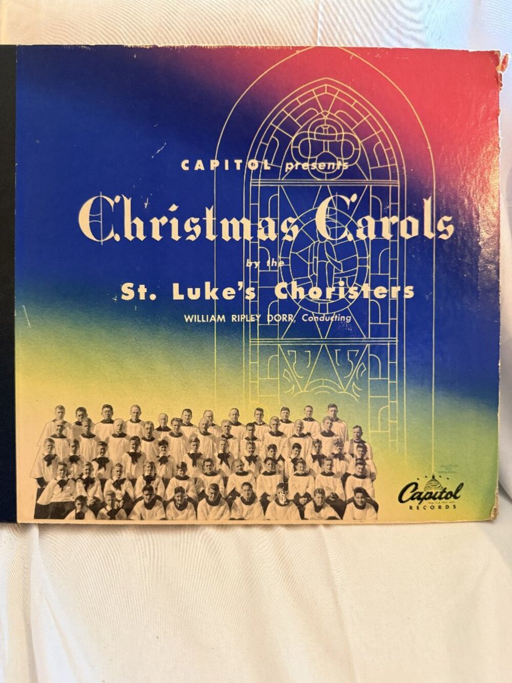 Christmas Carols by the St. Luke's Choristers-Vintage LP